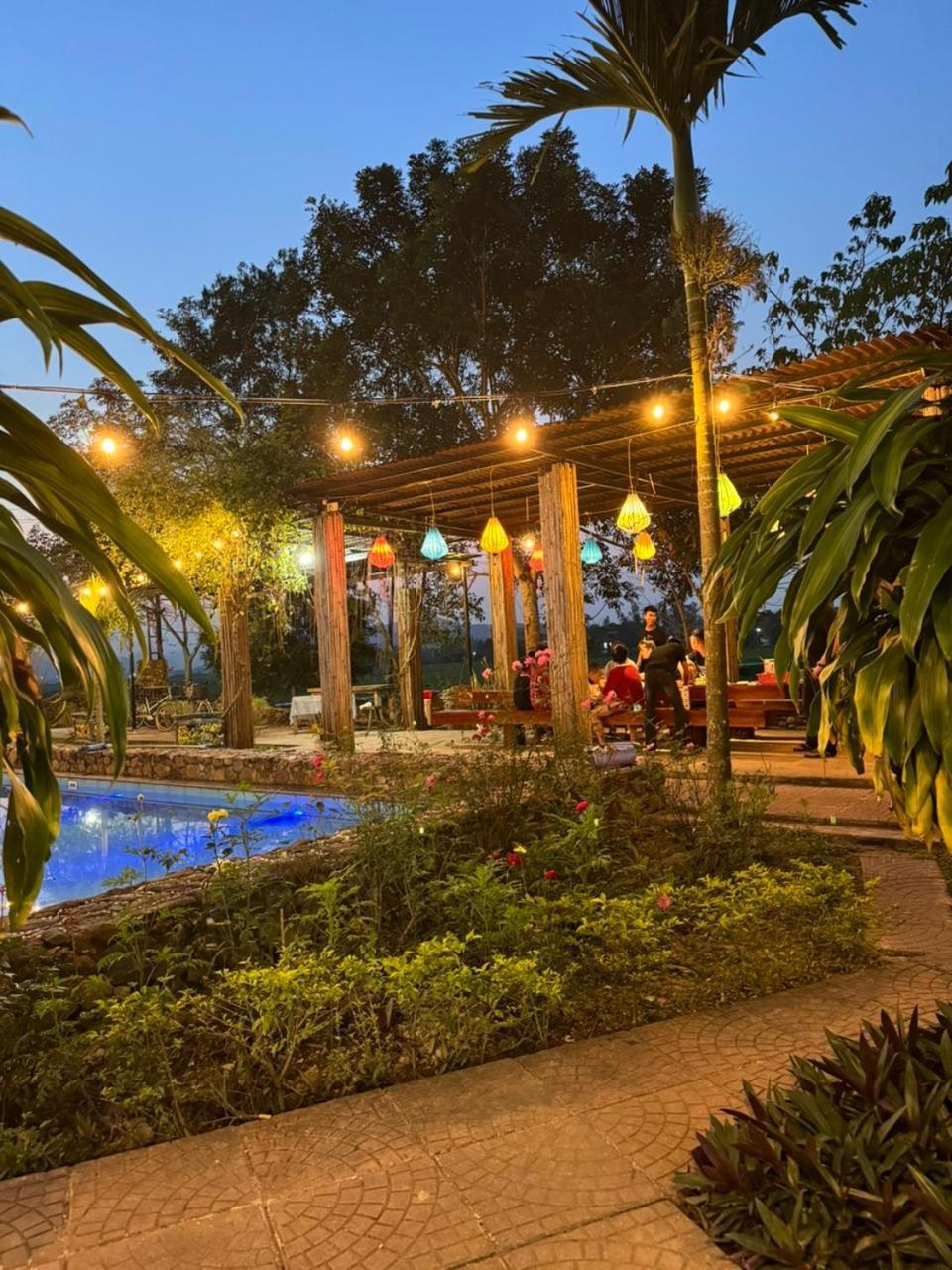 Palafita Bungalow Phong Nha Exterior foto